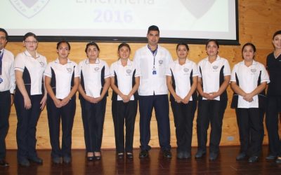 Enfermería invistió a 45 de sus estudiantes para comenzar las prácticas hospitalarias