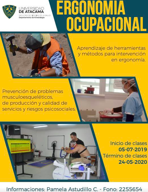 Diplomado de Ergonomia Ocupacional