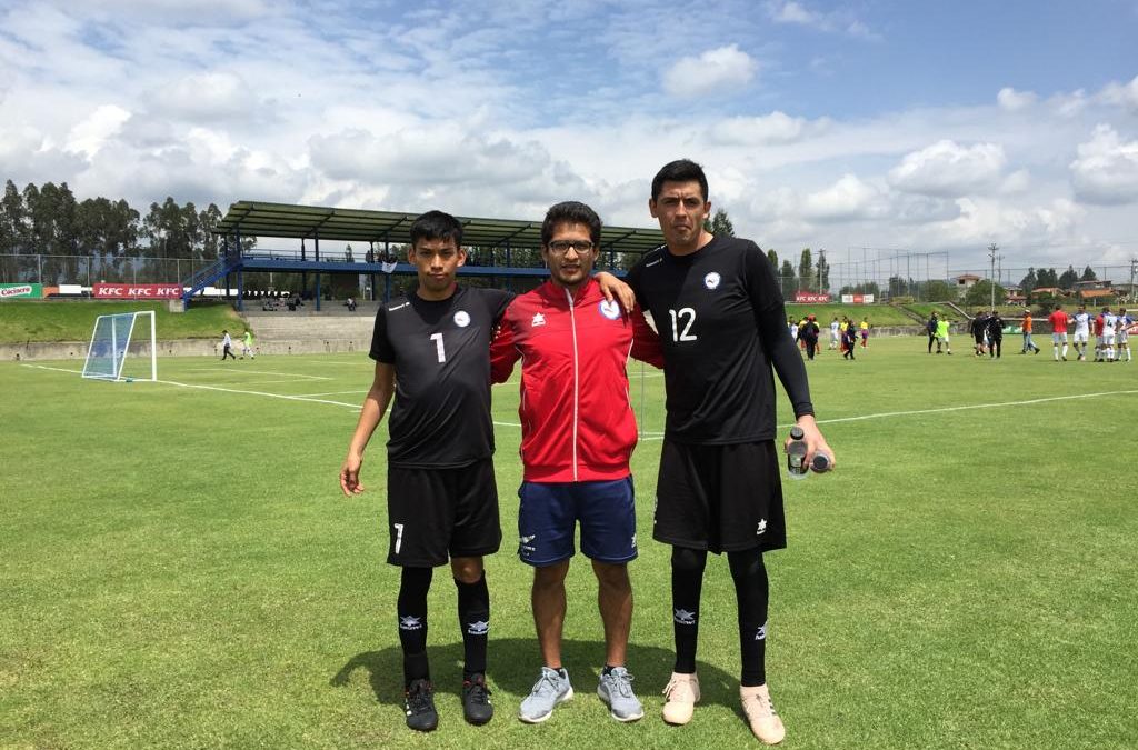 Académico de la Facultad de Ciencias de la Salud participa en Copa América de Fútbol 7 Para límpico Ecuador 2018.