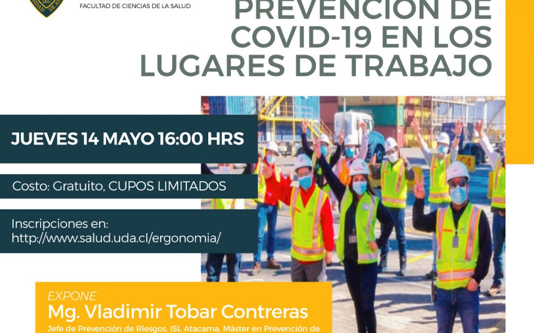 Entusiasta inscripción en webinar “Gestión para la prevención del COVID-19 en los lugares de trabajo”