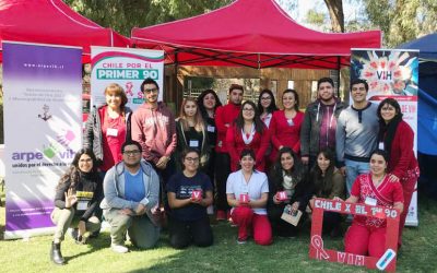 Notable participación de Comunidad Estudiantil en operativos de tomas de Test Rápidos de VIH