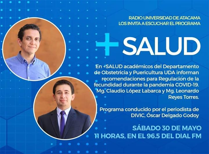 Participación Programa Más Salud Radio UDA