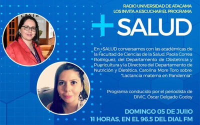 Participación Programa Más Salud Radio UDA