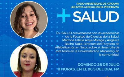 Participación Programa Más Salud Radio UDA