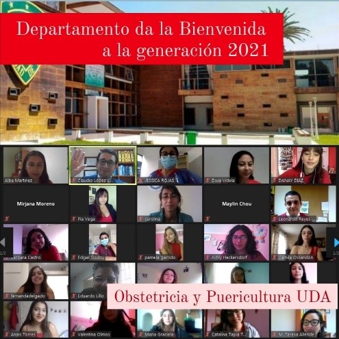 DEPARTAMENTO DA LA BIENVENIDA A LA GENERACIÓN 2021