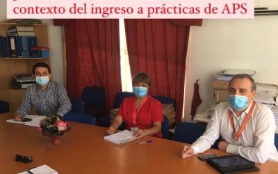 DIRECTIVOS DEL DEPARTAMENTO SOSTIENEN POSITIVA REUNIÓN DE COORDINACIÓN EN EL CONTEXTO DEL INGRESO A PRÁCTICAS DE APS