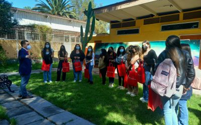 Con una gran participación se realizó visita de l@s estudiantes de la cohorte 2021 al Campus Cordillera