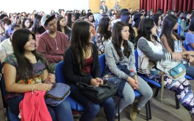 Alumnos del Campus Cordillera de la UDA recibieron bienvenida 2016