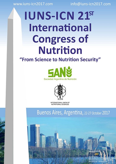 Académicos-investigadores representan al Departamento de Nutrición y Dietética de la Universidad de Atacama en el “IUNS 21st ICN, International Congress of Nutrition: From Sciences to Nutrition Security”