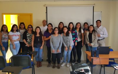 Inducción de Administradores de Empresa Aramark S.A. a estudiantes de Nutrición y Dietética