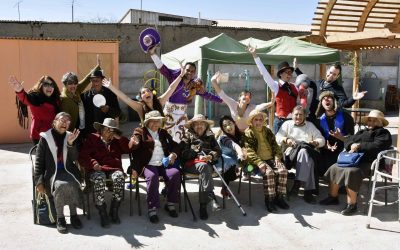 Risonancia y Caporales Juventud Ariaka se presentaron en la comuna de Diego de Almagro