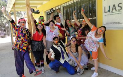 GRUPO DE RISOTERAPIA DE LA FACULTAD DE CIENCIAS DE LA SALUD REALIZA SU PRIMERA ACTIVIDAD PÚBLICA