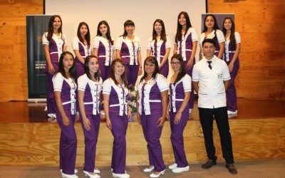 Estudiantes de Nutrición y Dietética de la UDA fueron investidos para comenzar con prácticas tempranas.