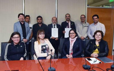 UDA firmó Convenio con Universidad de São Paulo para el intercambio de Académicos y Estudiantes