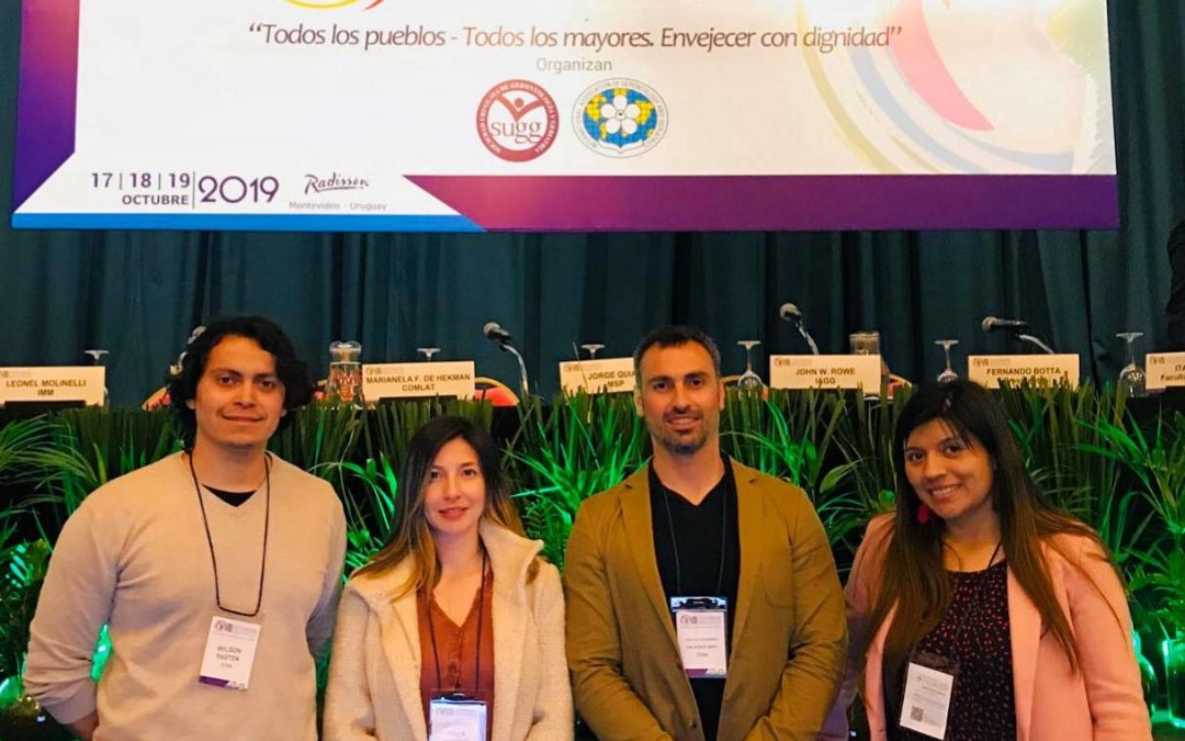 Académicos del Departamento de Kinesiología expusieron en Congreso Latinoamericano de Gerontología y Geriatría