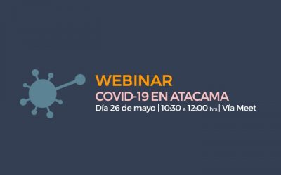 Facultad de Ciencias de la Salud ofrece webinar: COVID-19 en la Región de Atacama
