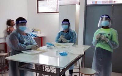 Enfermería inició actividades presenciales con Laboratorios de Proceso Atención Enfermería