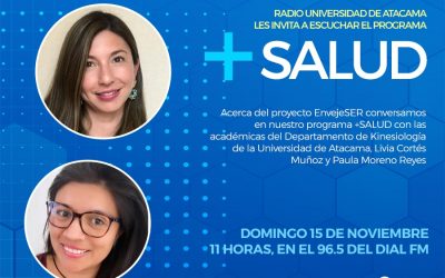 Podcast +SALUD concluyó primera temporada disponible por plataformas digitales y Radio UDA